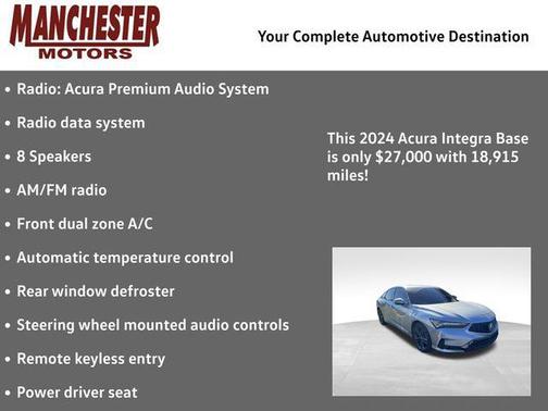 2024 Acura Integra A-Spec Package
