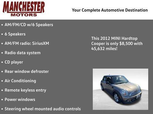 Velvet Silver Metallic 2012 MINI Cooper S Base