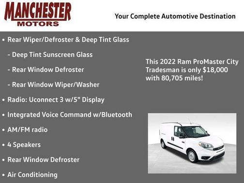 2022 RAM ProMaster City Tradesman