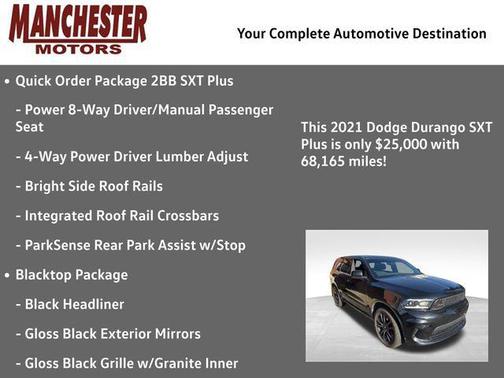 2021 Dodge Durango SXT Plus