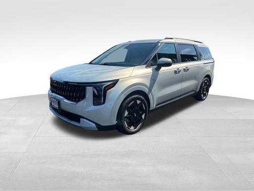 Ivory Silver 2025 Kia Carnival EX