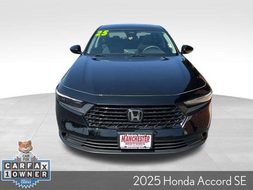 Crystal Black Pearl 2025 Honda Accord SE