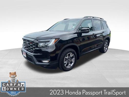Crystal Black Pearl 2023 Honda Passport TrailSport