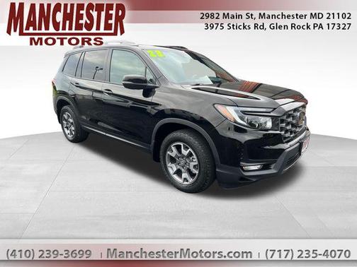 Crystal Black Pearl 2023 Honda Passport TrailSport