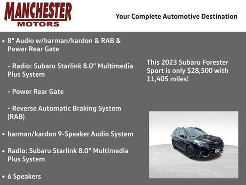 2023 Subaru Forester Sport