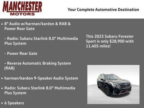 2023 Subaru Forester Sport