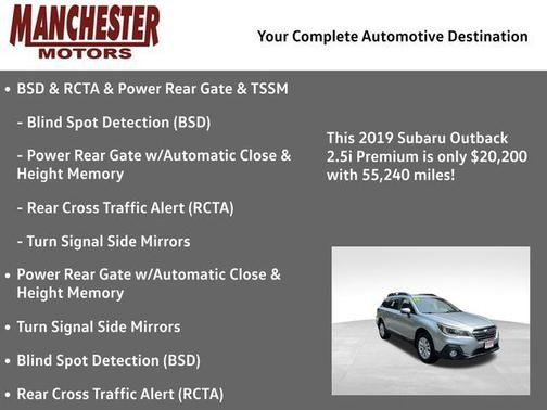 2019 Subaru Outback 2.5i Premium