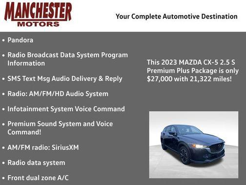 2023 Mazda CX-5 2.5 S Premium Plus Package