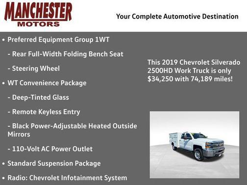 2019 Chevrolet Silverado 2500 WT