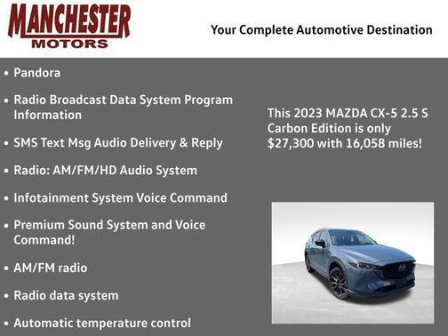 2023 Mazda CX-5 Carbon Edition