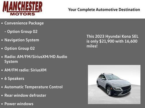 Cyber Silver 2023 Hyundai KONA SEL