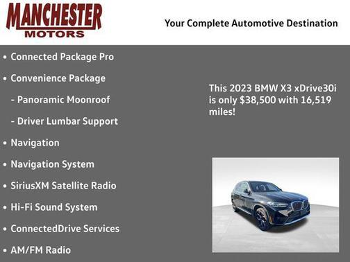 2023 BMW X3 xDrive30i