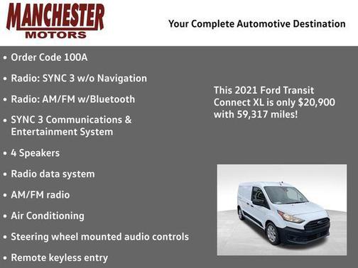 2021 Ford Transit Connect XL