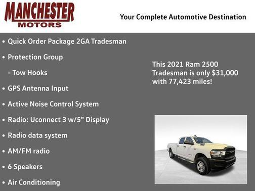 2021 RAM 2500 Tradesman