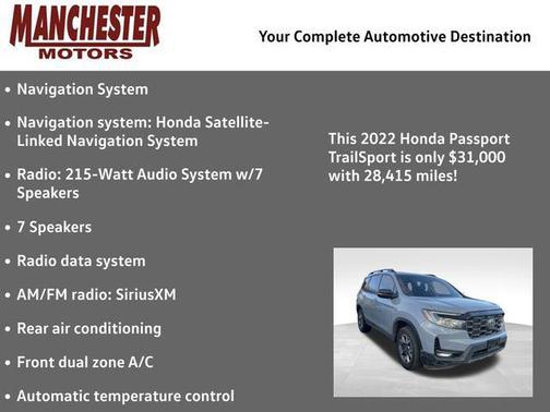 2022 Honda Passport TrailSport