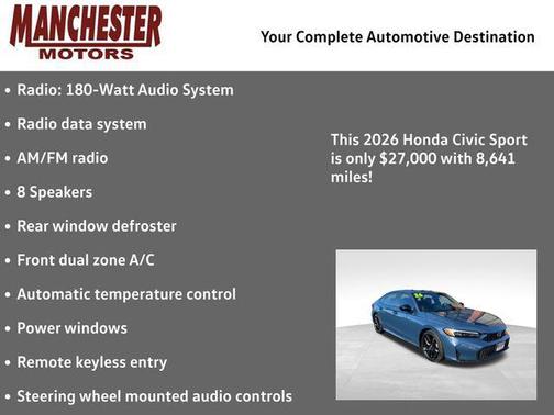 2026 Honda Civic Hybrid Sport