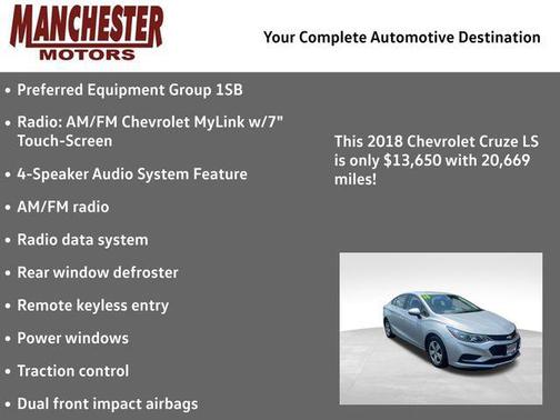 2018 Chevrolet Cruze LS