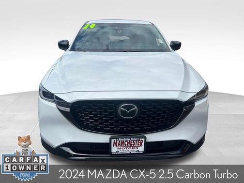 Rhodium White Metallic 2024 Mazda CX-5 2.5 Carbon Turbo
