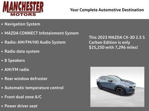 Polymetal Gray Metallic 2023 Mazda CX-30 2.5 S Carbon Edition