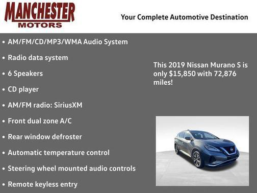 2019 Nissan Murano S