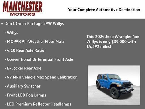 2024 Jeep Wrangler 4xe Willys