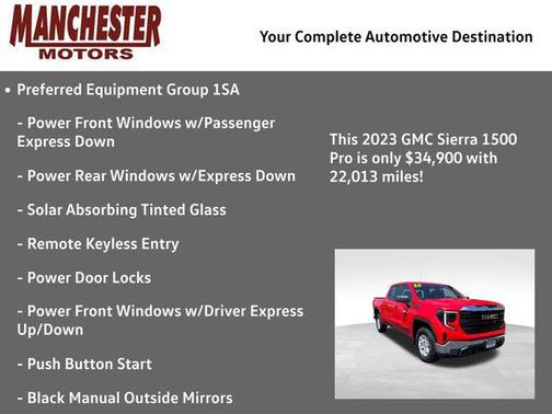 2023 GMC Sierra 1500 Pro