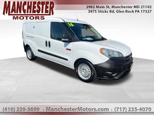 Bright White 2016 RAM ProMaster City Tradesman