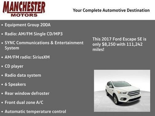 2017 Ford Escape SE