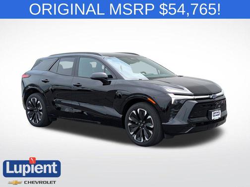 Black 2025 Chevrolet Blazer EV AWD RS
