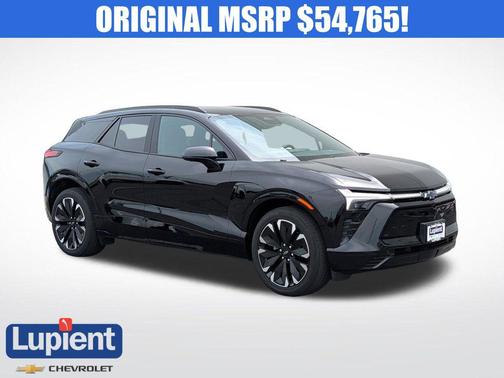 Black 2025 Chevrolet Blazer EV AWD RS