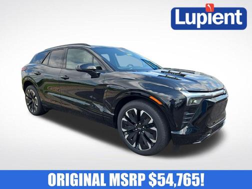 Black 2025 Chevrolet Blazer EV AWD RS