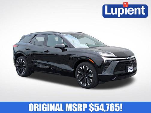 Black 2025 Chevrolet Blazer EV AWD RS