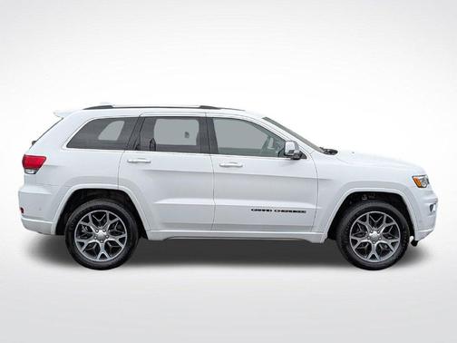 Bright White Clearcoat 2020 Jeep Grand Cherokee Overland