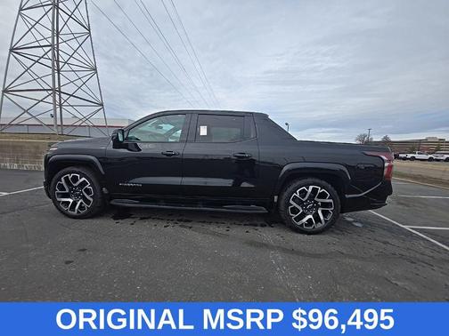 Black 2024 Chevrolet Silverado EV RST
