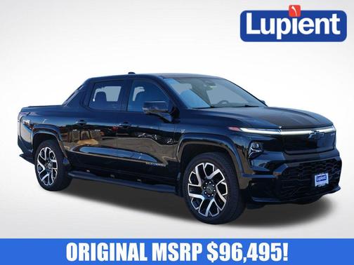 Black 2024 Chevrolet Silverado EV RST