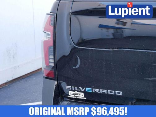 Black 2024 Chevrolet Silverado EV RST