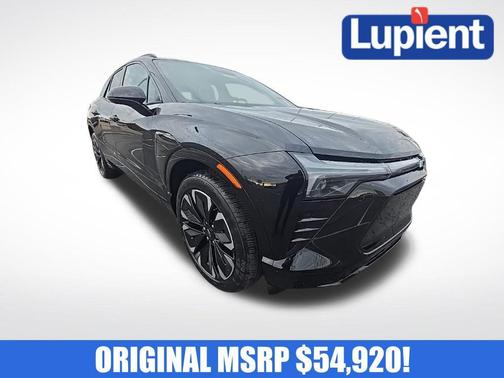 Black 2024 Chevrolet Blazer EV eAWD RS