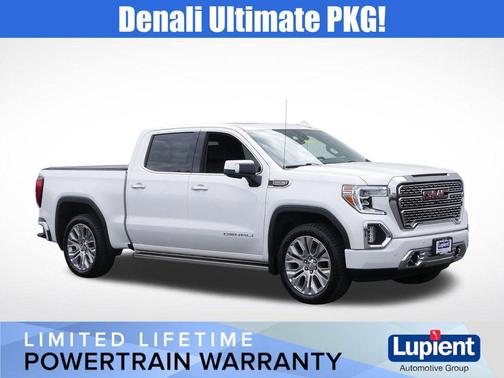 White Frost Tricoat 2021 GMC Sierra 1500 Denali