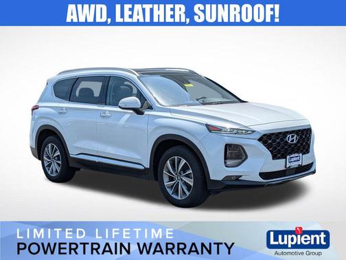Quartz White 2020 Hyundai SANTA FE SEL 2.4