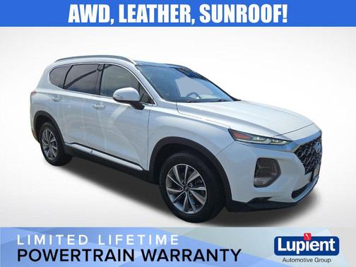 Quartz White 2020 Hyundai SANTA FE SEL 2.4