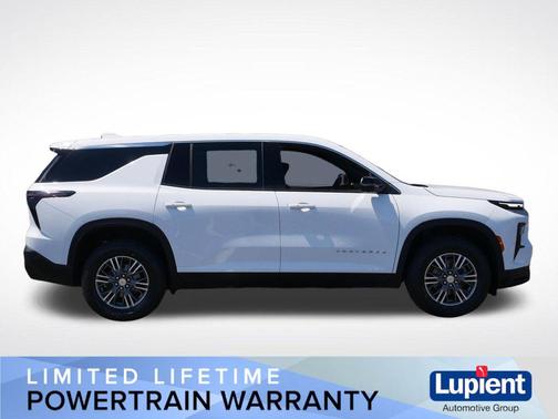 Summit White 2024 Chevrolet Traverse LS