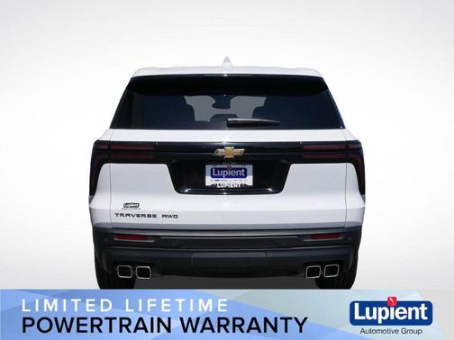 Summit White 2024 Chevrolet Traverse LS