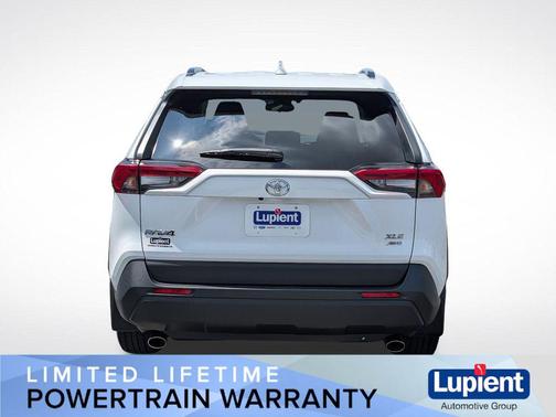 Super White 2021 Toyota RAV4 XLE