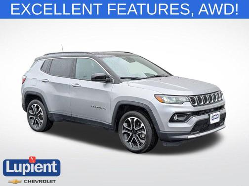 Billet Silver Metallic Clearcoat 2023 Jeep Compass Limited