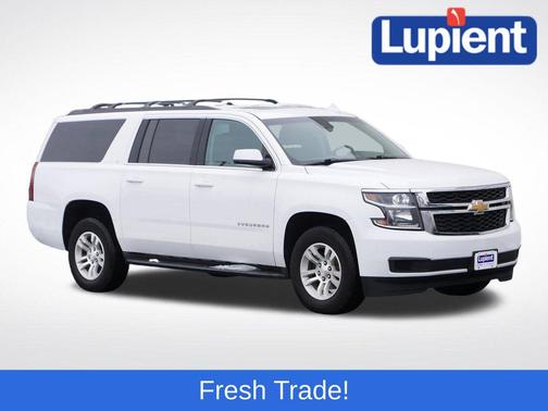 Summit White 2018 Chevrolet Suburban LT SUV