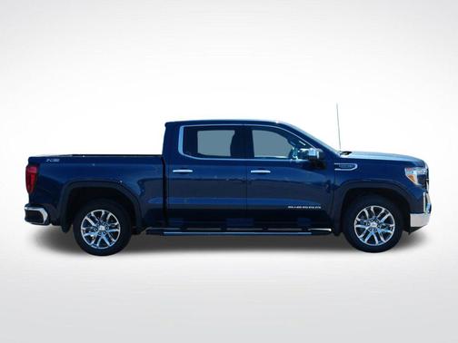 Pacific Blue Metallic 2021 GMC Sierra 1500 SLT
