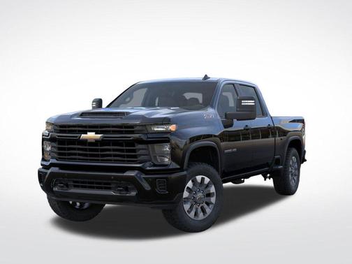 Black 2026 Chevrolet Silverado 2500 Custom