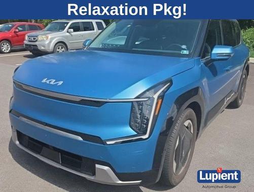 Ocean Blue 2024 Kia EV9 Land