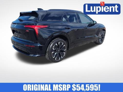 Black 2024 Chevrolet Blazer EV eAWD RS