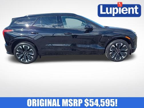 Black 2024 Chevrolet Blazer EV eAWD RS